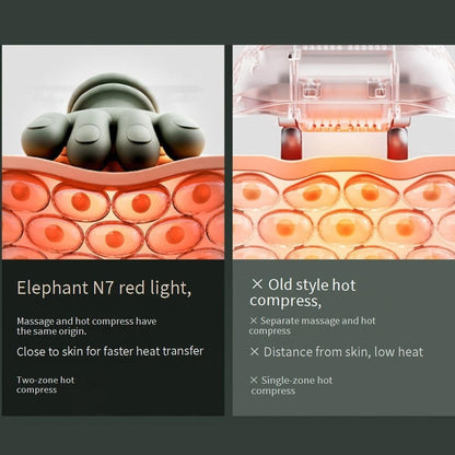 Bionic Heated Massager, Wireless Portable Shiatsu Neck and Back Massager, Electric Deep Tissue 4D Kneading Massage, Simulated Human Hand Design for Pain Relief and Muscle Relax